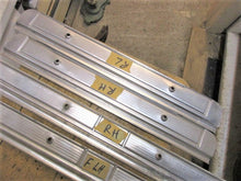 Load image into Gallery viewer, used GM 1980 Oldsmobile 4d sill plates set of 4 77 78 79 80 81 82 83 84 85 85Shipping include