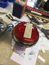 Charger l'image dans la galerie, GM 1939 1940 LaSalle Cadillac tail lamp lens & bezel/door 39 40 SHIPPING INCLUDE