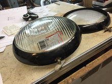 Load image into Gallery viewer, NORS Ford 1935 pass / 35-39 truck Set of headlamp glass lens + door bezel PAIR SHIPPING INCLUDE