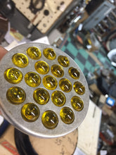 Load image into Gallery viewer, Vintage glass marble reflector ( BIKE) 20's 30's 40's 50' Shipping include