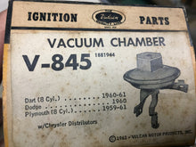 Load image into Gallery viewer, 1881944 Distributor vacuum advance Mopar Dart Dodge Plymouth 59 61 61 NORS Include shipping