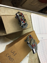 Load image into Gallery viewer, NOS/ reproduction 1974 75 76 CADILLAC ROOF SIDE SAIL PANEL EMBLEM OEM 1486972 GM Include shipping