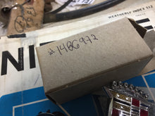 Load image into Gallery viewer, NOS/ reproduction 1974 75 76 CADILLAC ROOF SIDE SAIL PANEL EMBLEM OEM 1486972 GM Include shipping