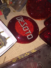 Charger l'image dans la galerie, OEM used Mopar scripted Desoto tail lens 1934 1935 DeSoto 34 35 Airflow ? SHIPPING INCLUDE