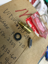 Load image into Gallery viewer, Rochester R25-10 7002358 7002359 carburetor needle valve and seat Chevrolet Pontiac 1932 -60 30's 40's 50's 60's Shipping include