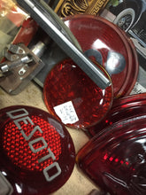 Load image into Gallery viewer, OEM nos Mopar PAP scripted tail lens 1936 1937 1938 1939 DODGE 36 37 38 39 SHIPPING INCLUDE