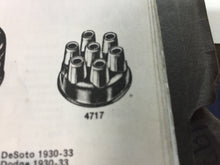 Charger l'image dans la galerie, 4717 6cyl dist cap Auburn Chandler Chevrolet Chrysler Davis DeSoto Dodge Elcar Erskine Graham Graham-Paige Jewett Marquette Moon Oldsmobile Paige Peerless Plymouth Pontiac Studebaker Velie Nash 1926 27 28 29 30 31 32 33 34 35 36 37 - 41 SHIPPING INCLUDE