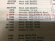 Charger l'image dans la galerie, NORS Victor 1980 Head gasket HERCULE WXC C2 C3 LC LC3 LD 6 cyl. SHIPPING INCLUDE