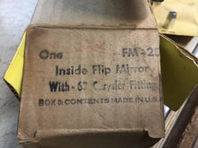 Charger l'image dans la galerie, Chrysler 1962 Dodge Plymouth Desoto Mopar inside mirror FM-25 vintage 61 62 63 SHIPPING INCLUDE