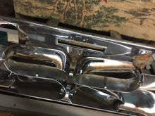 Charger l'image dans la galerie, original good used 1957 Cadillac cluster gauges chrome bezel & 1958 except for clock bezel 57 58 Shipping include