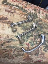 Load image into Gallery viewer, 3 pieces ; rare brown marbled original 1939 1940 Packard interior door and crank window handle 39 40 SHIPPING INCLUDE