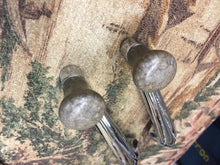 Load image into Gallery viewer, 3 pieces ; rare brown marbled original 1939 1940 Packard interior door and crank window handle 39 40 SHIPPING INCLUDE