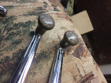 Load image into Gallery viewer, 3 pieces ; rare brown marbled original 1939 1940 Packard interior door and crank window handle 39 40 SHIPPING INCLUDE