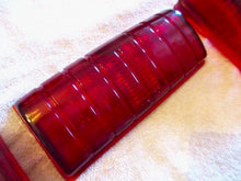 Load image into Gallery viewer, Mopar DEHY NOS DeSoto 1946 1947 1948 tail lamp lens 46 47 48 SET OF 3 PIECES Shipping include