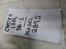 Charger l'image dans la galerie, Carburetor Carter 1 BBL model 289S Mopar Lasalle Auburn Gardner Graham Paige 20's 30's Shipping include