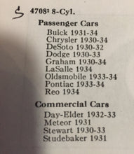 Load image into Gallery viewer, 4708 nors distributor cap 8 cyl repl. 1837974 Buick Cadillac Chrysler DeSoto Dodge Graham LaSalle Oldsmobile Packard Pontiac Reo Studebaker 1930 31 32 33 34 35 36 37 38 39 40 41 42 47 48 49 50 51 60$ SHIPPING INCLUDE (Copie)