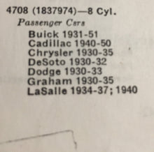 Load image into Gallery viewer, 4708 nors distributor cap 8 cyl repl. 1837974 Buick Cadillac Chrysler DeSoto Dodge Graham LaSalle Oldsmobile Packard Pontiac Reo Studebaker 1930 31 32 33 34 35 36 37 38 39 40 41 42 47 48 49 50 51 60$ SHIPPING INCLUDE (Copie)