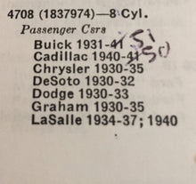 Load image into Gallery viewer, 4708 nors distributor cap 8 cyl repl. 1837974 Buick Cadillac Chrysler DeSoto Dodge Graham LaSalle Oldsmobile Packard Pontiac Reo Studebaker 1930 31 32 33 34 35 36 37 38 39 40 41 42 47 48 49 50 51 60$ SHIPPING INCLUDE (Copie)
