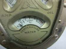 Charger l'image dans la galerie, vintage OEM GM Dash gauge Gas Temp Amp speedo 1928 Buick 24 25 26 27 28 29 Shipping include