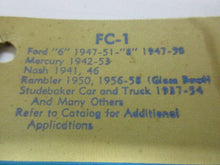 Load image into Gallery viewer, FC-1 Ford Mercury Nash Rambler Studebaker 47 48 49 50 51 52 53 54 55 56 57 58 fuel filter shipping include