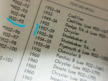 Charger l'image dans la galerie, Carter NOS Studebaker pass truck 55 56 57 58 59 carburetor rebuilt kit 1bbl