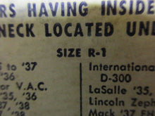 Charger l'image dans la galerie, nos R-1 cap Hupmobile Lincoln Oldsmobile Packard Pierce Arrow 35 36 37 38 39 40 41 Shipping include