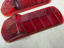 Charger l'image dans la galerie, OEM glass lens DELO Nash 1939 1940 tail lamp lens 39 40 (ONE ONLY) Plain or Rib