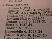 Charger l'image dans la galerie, # 5976 27 28 29 30 31 32 33 34 Auburn Durant Essex Hudson Hupmobile Lafayette