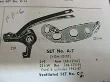 Charger l'image dans la galerie, NEW OEM 42 46 47 Ford 6 cylinder ignition point set Mapco repl IGA-12107 VF C-7 SHIPPING INCLUDE