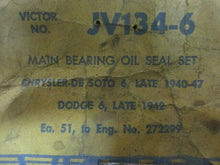 Charger l'image dans la galerie, Chrysler DeSoto Dodge main bearing oil seal set 40 41 42 46 47 48 49 50 early 51