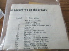 Charger l'image dans la galerie, Chevrolet II Pontiac Acadian carb. rebuilt  M-226 57 58 59 60 61 62 Rochester