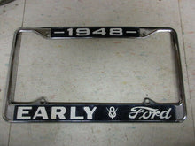 Load image into Gallery viewer, 1948 Ford license plate bracket V8