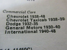 Charger l'image dans la galerie, Buick Cadillac Lasalle Chrysler DeSoto Dodge Plymouth Studebaker 30 31 32 33 34