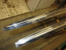 Charger l'image dans la galerie, Chevrolet rear fender quarter top moulding 1957 57 pair
