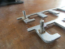 Charger l'image dans la galerie, - OEM Packard Clipper 1954 pair used namecrest emblem chrome 51 52 53 54 55 Shipping include