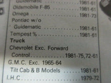 Charger l'image dans la galerie, Chevrolet Pontiac Buick Olds Cadillac Jeep 61 62 63 64 65 66 67 68 69 70 71  83