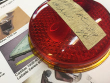 Charger l'image dans la galerie, GM 1939 1940 LaSalle Cadillac tail lamp lens &amp; bezel/door  39 40 SHIPPING INCLUDE

