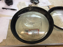 Load image into Gallery viewer, NORS Ford 1935 pass / 35-39 truck  Set of headlamp glass lens + door bezel  PAIR   SHIPPING INCLUDE
