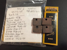 Charger l'image dans la galerie, 1857960 Auburn Buick Cadillac Chevrolet Chrysler DeSoto Dodge Graham Kaiser Lasalle Nash Oldsmobile Packard Plymouth Pontiac Studebaker Yellow Cab 20's 30's 40's 50's starter brush set R37 SHIPPING INCLUDE
