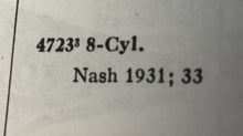 Charger l'image dans la galerie, NORS  8cyl. distributor cap Nash Packard Studebaker 1931 32 33 1937 1941  Shipping include
