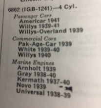 Load image into Gallery viewer, 6862 NORS Repl IGB-1241 4 cyl. distributor cap Americar Crosley Willys Willys-Overland 39 40 41  46 47 48 49 50 51  45$ shipping include
