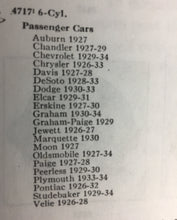 Charger l'image dans la galerie, 4717 6cyl dist cap  Auburn Chandler Chevrolet Chrysler Davis DeSoto Dodge Elcar Erskine Graham Graham-Paige Jewett Marquette Moon Oldsmobile Paige Peerless Plymouth Pontiac Studebaker Velie Nash 1926 27 28 29 30 31 32 33 34 35 36 37 - 41  SHIPPING INCLUDE
