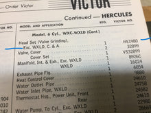 Charger l'image dans la galerie, NORS Victor 1980 Head gasket  HERCULE WXC C2 C3 LC LC3 LD    6 cyl.   SHIPPING INCLUDE
