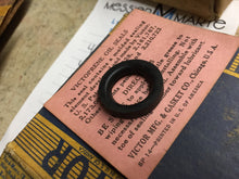Charger l'image dans la galerie, Victor 49701 oil seal transm. shaft lever  Chrysler 1484592 Ford Mercury nR56H-7688 Hudson Nash 3123668 Kaiser 200903n Studebaker574860 Willys 640383 Shipping include
