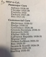 Load image into Gallery viewer, used 6cyl dist cap 1925 1926 1927 1928 1929 1930 1931 Auburn Chrysler Franklin Packard Reo distributor cap 26 27 28 29 30 31  SHIPPING INCLUDE
