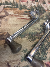 Load image into Gallery viewer, 3 pieces ; rare brown  marbled original 1939 1940 Packard interior door and crank window handle 39 40 SHIPPING INCLUDE
