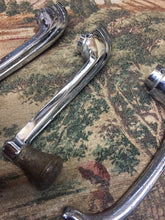 Load image into Gallery viewer, 3 pieces ; rare brown  marbled original 1939 1940 Packard interior door and crank window handle 39 40 SHIPPING INCLUDE
