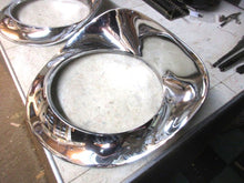 Charger l'image dans la galerie, PAIR GM 1955 1956 1957 Chevrolet pickup headlamp door chrome bezel 55 56 57      SHIPPING INCLUDE
