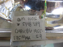 Charger l'image dans la galerie, PAIR GM 1955 1956 1957 Chevrolet pickup headlamp door chrome bezel 55 56 57      SHIPPING INCLUDE
