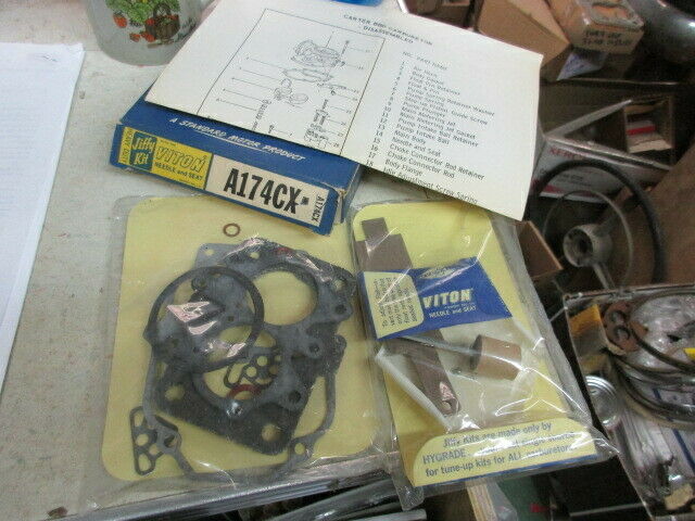 A174C Carter BBD 2bbl Carburetor rebuilt kit DeSoto Dodge Plymouth 8cyl  55 56